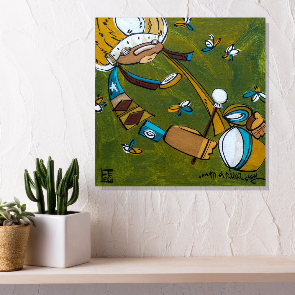 On a Clear Day - Lebo Mineral Print